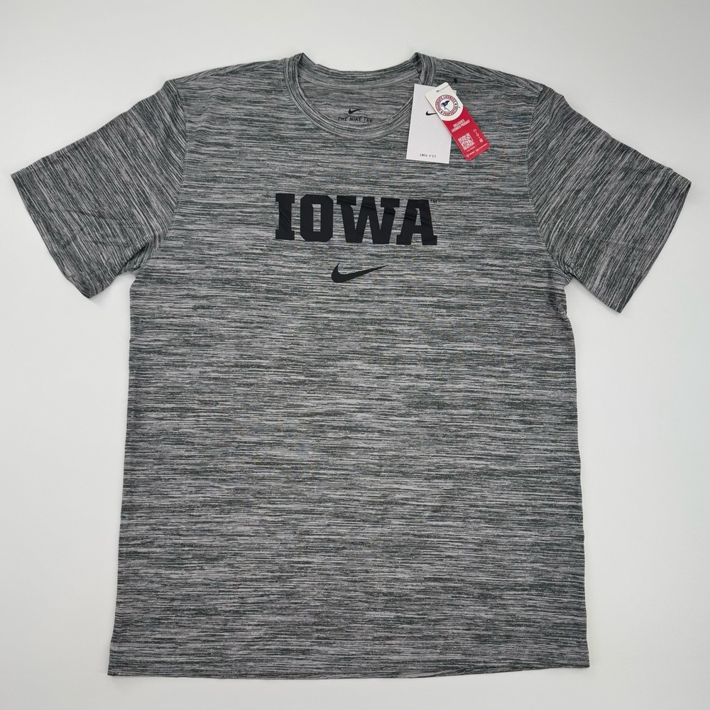 The Nike Tee Iowa Hawkeyes Velocity Performance Dri-Fit T-Shirt Size Large NWT